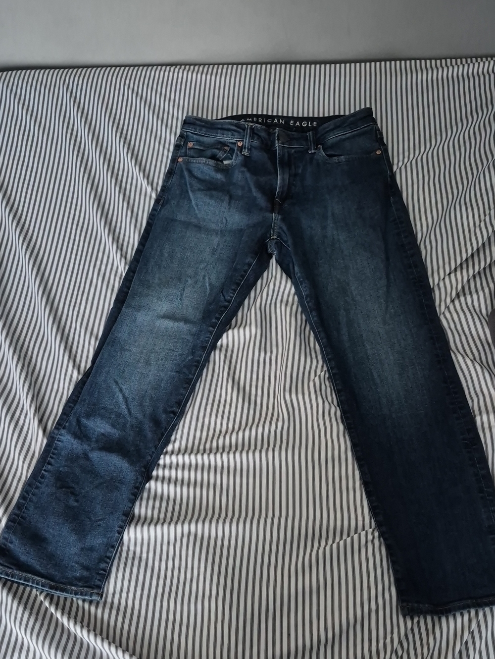 American Eagle Outfitters Men's Indigo Straight Jeans